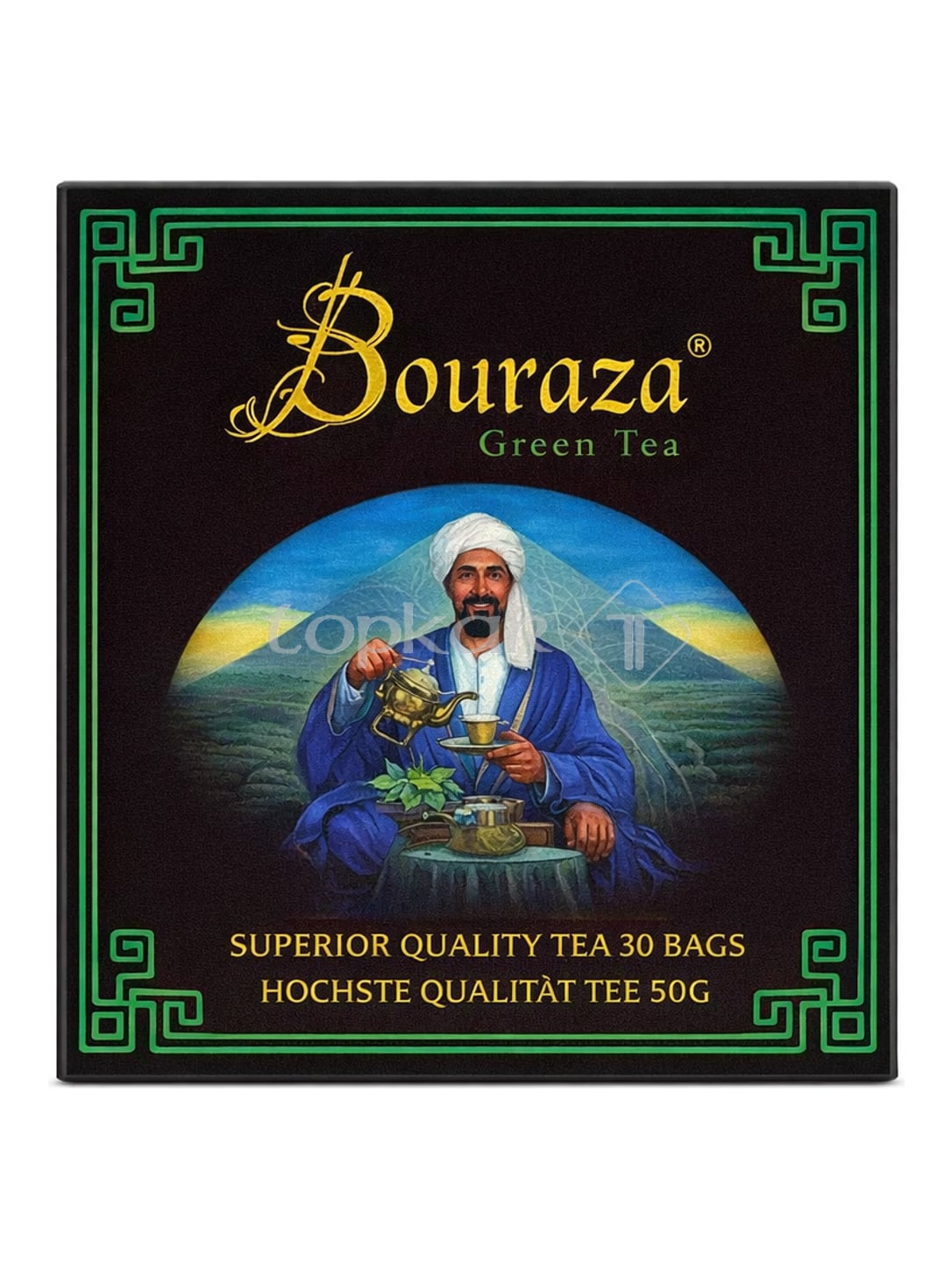 Bouraza Grüner Tee 50g – chinesischer Grüntee Superieur Quality