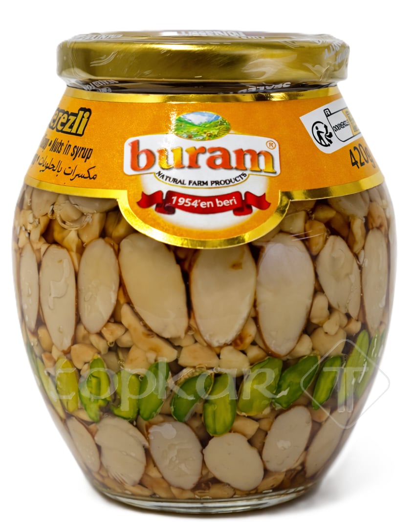 Buram Nüsse im Sirup