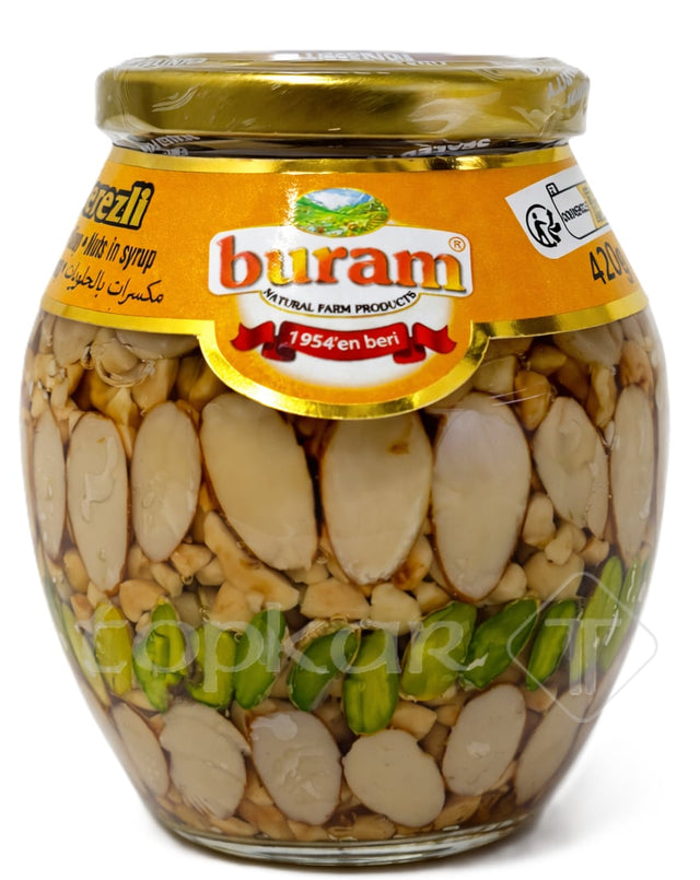 Buram Nüsse im Sirup