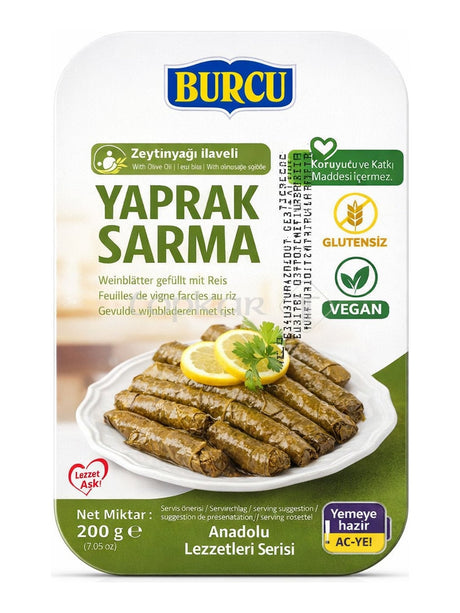 Burcu Gefüllte Weinblätter mit Reis