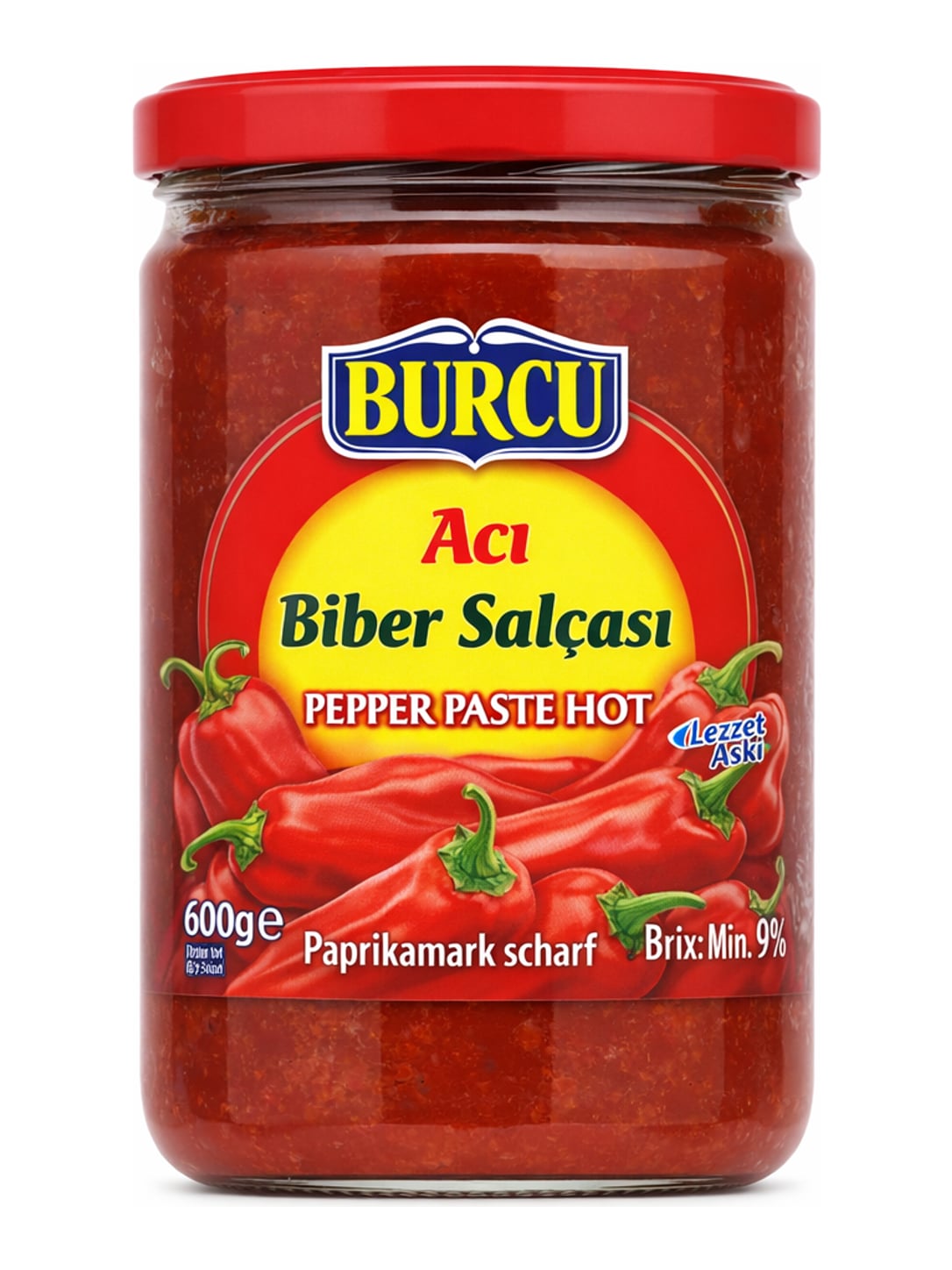 Burcu Acı Biber Salçası 600g – scharfes Paprikamark türkisch