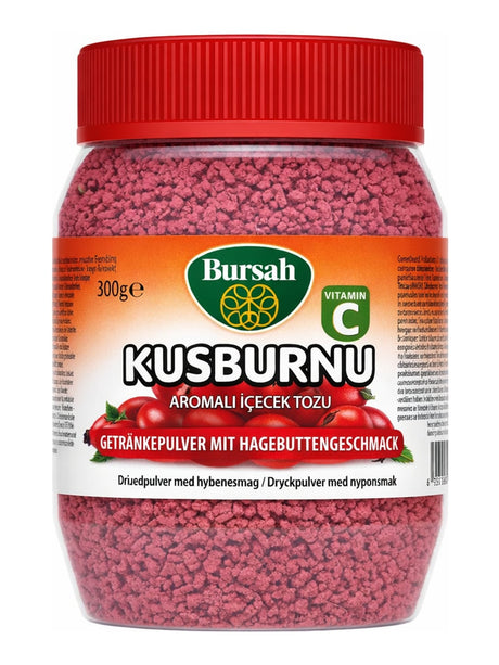 Bursalı Kuşburnu Aromalı İçecek Tozu 300g – Hagebutten Instant Getränkepulver