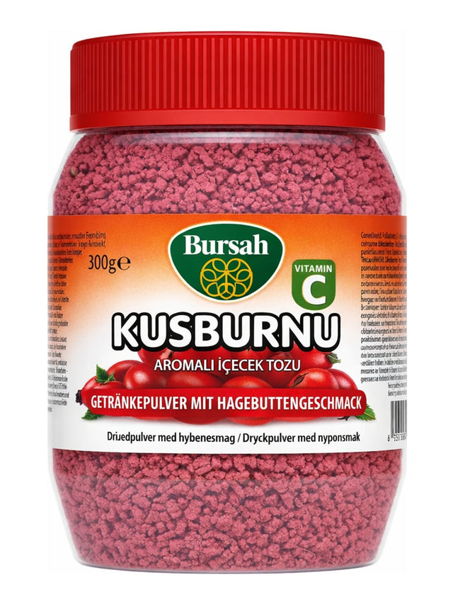 Bursalı Kuşburnu Aromalı İçecek Tozu 300g – Hagebutten Instant Getränkepulver