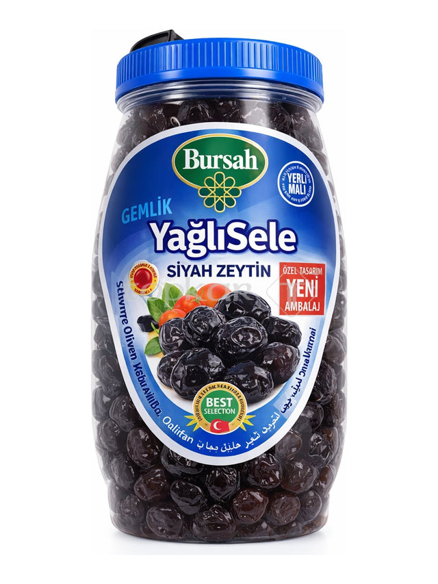 Bursali Schwarze Oliven Gemlik Yagli Sele