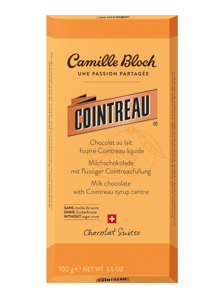 Camille Bloch Cointreau Lait 100g – Milchschokolade mit flüssiger Cointreaufüllung