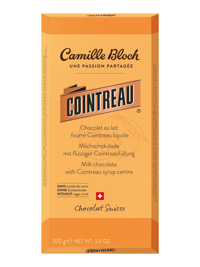 Camille Bloch Cointreau Lait 100g – Milchschokolade mit flüssiger Cointreaufüllung
