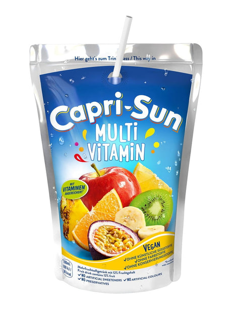 Capri-Sun Multivitamin 10x200ml – Mehrfrucht Erfrischungsgetränk Multivitaminsaft