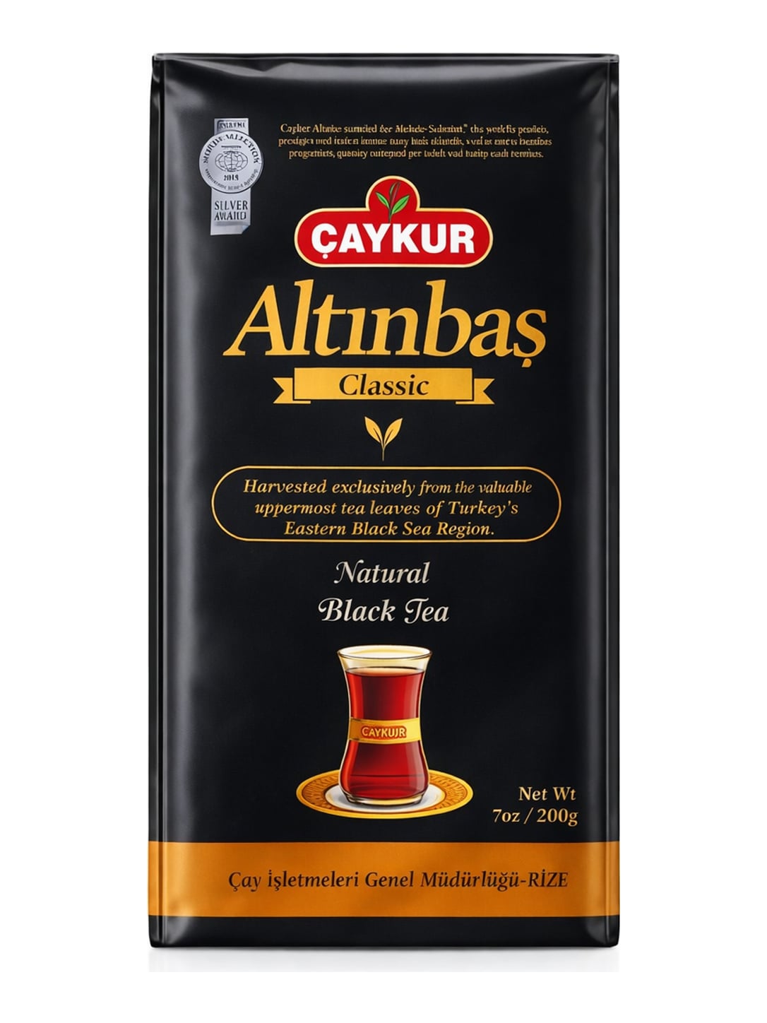 Çaykur Altınbaş Classic Natural Black Tea 200g – Türkischer Schwarztee Rize Çay