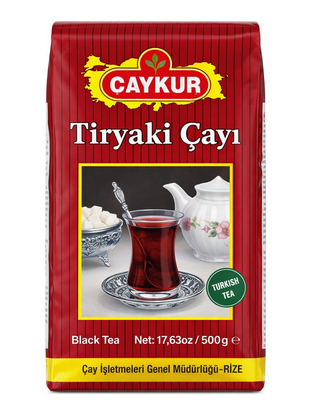 Çaykur Tiryaki Çayı 500g – kräftiger türkischer Schwarztee aus Rize
