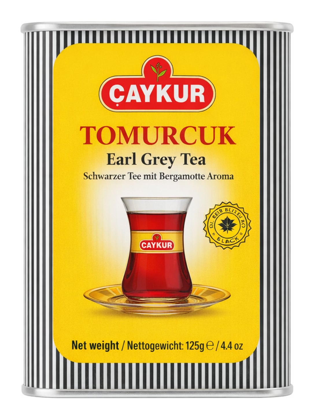 Çaykur Tomurcuk Earl Grey Tea 125g – Schwarzer Tee mit Bergamotte-Aroma