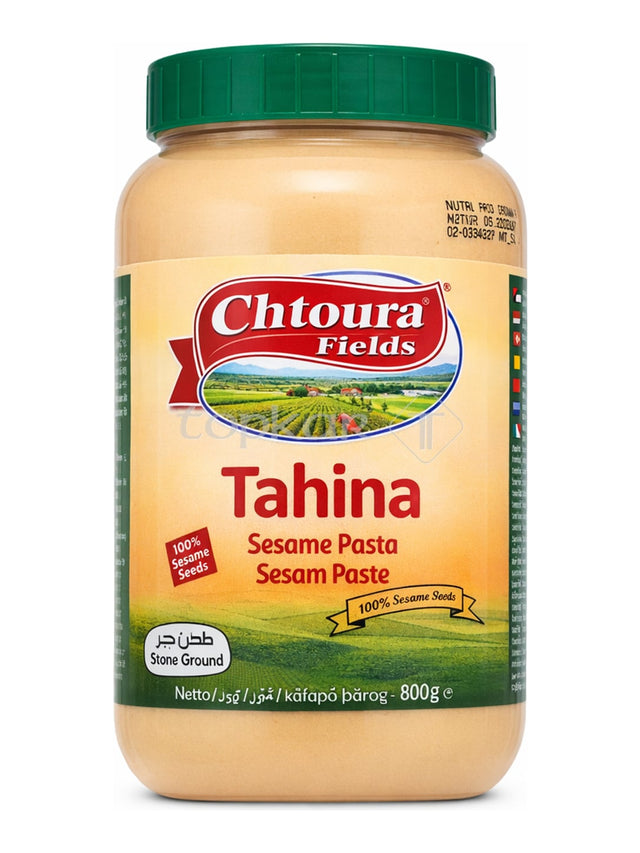 Chtoura Fields Tahina 800g – Sesampaste aus reinem Sesam Tahini