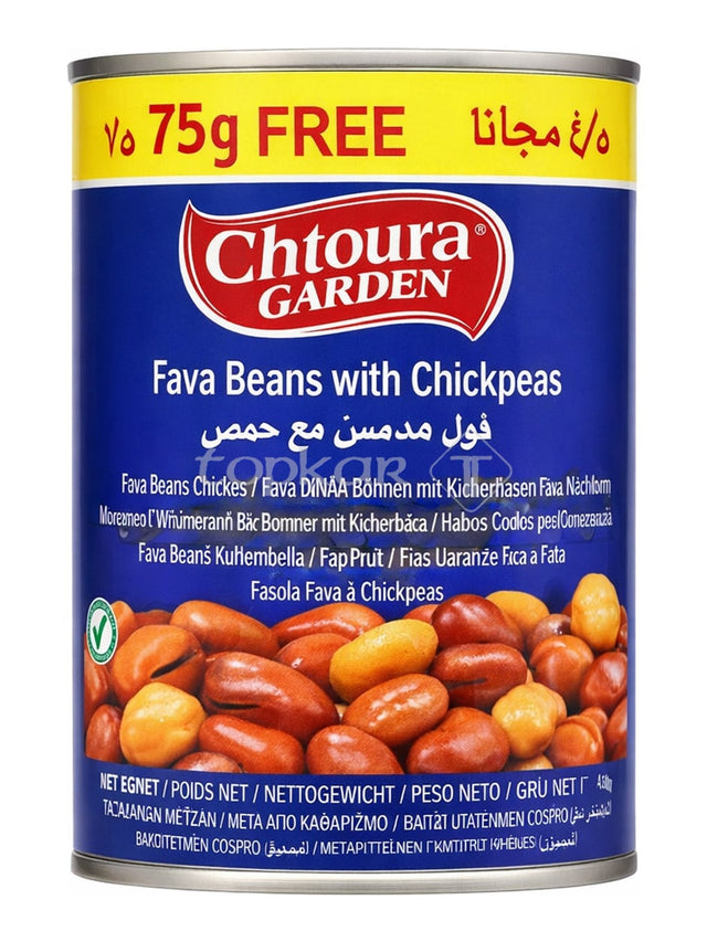 Chtoura Garden Bohnen mit Kichererbsen