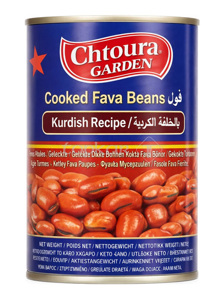 Chtoura Garden Gekochte Dicke Bohnen Kurdische Art