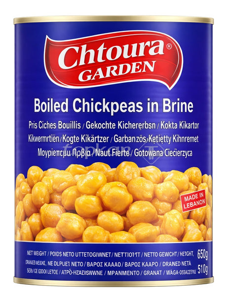 Chtoura Garden Gekochte Kichererbsen