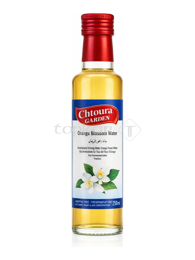 Chtoura Garden Orangenblütenwasser 250 ml – Orange Blossom Water aromatisches Blütenwasser