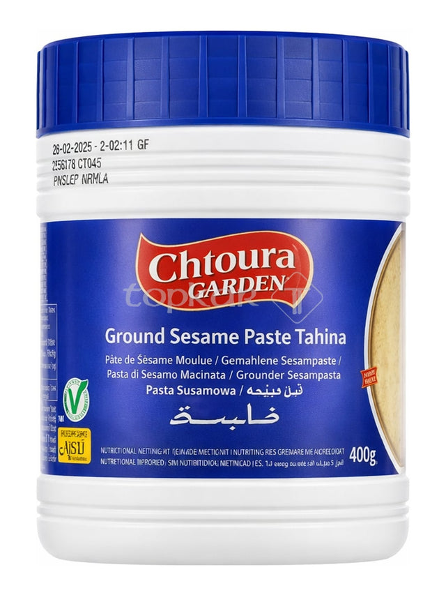 Chtoura Garden Tahina 400g – Sesampaste Sesammus aus Sesam