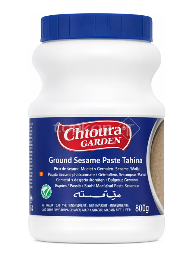 Chtoura Garden Tahina 800g – Sesampaste Tahin aus gerötetem Sesam