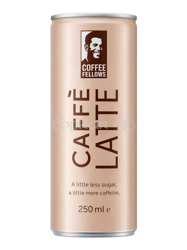 Coffee Fellows Caffè Latte 250 ml – Kaffee-Milchmischgetränk Iced Coffee