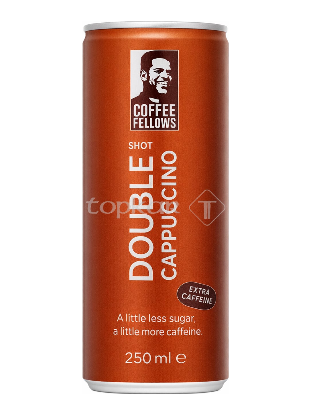 Coffee Fellows Double Cappuccino Extra Caffeine 250 ml – Kaffee-Milchmischgetränk mit extra Koffein