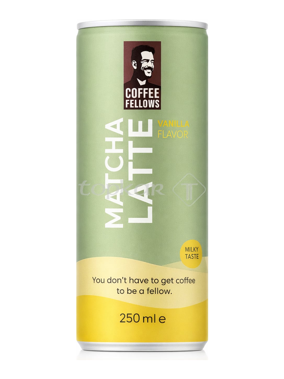 Coffee Fellows Matcha Latte Vanilla 250 ml – Matcha Grüntee Milchgetränk mit Vanille