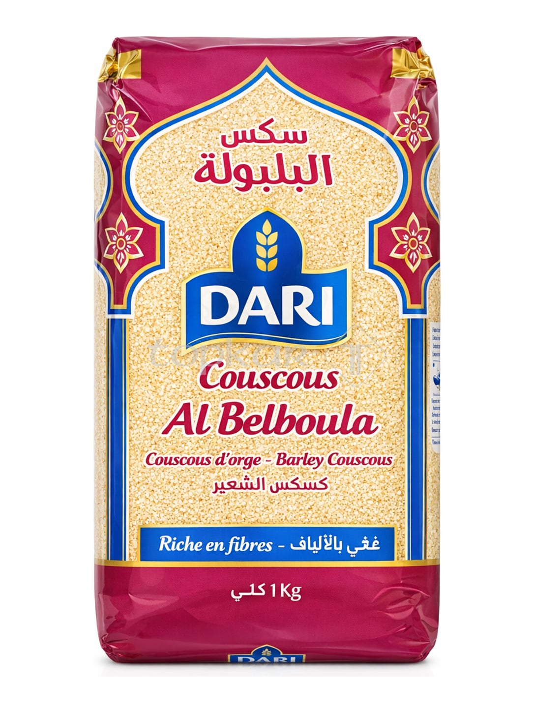 Dari Gerstencouscous 1 kg – Couscous Al Belboula Barley Couscous