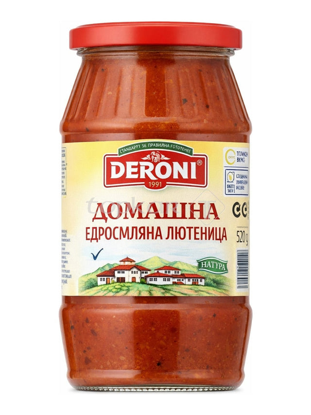 Deroni Hausgemachter Lutenitsa Grob Gemahlen