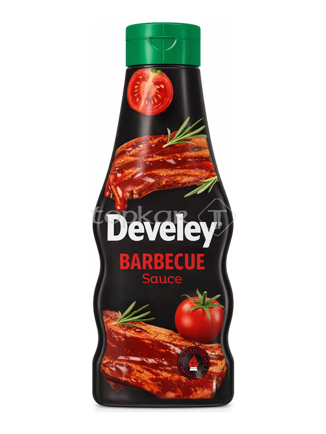 Develey Barbecue Sauce 250 ml – rauchige BBQ-Sauce zum Grillen