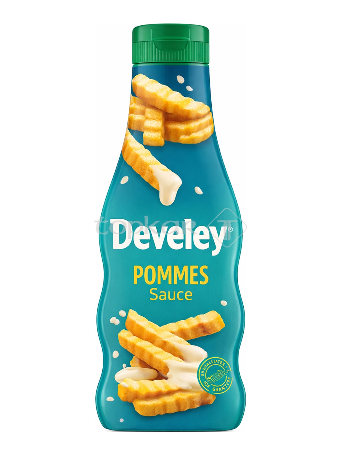 Develey Pommes Sauce 250 ml – cremiger Dip für Pommes und Currywurst
