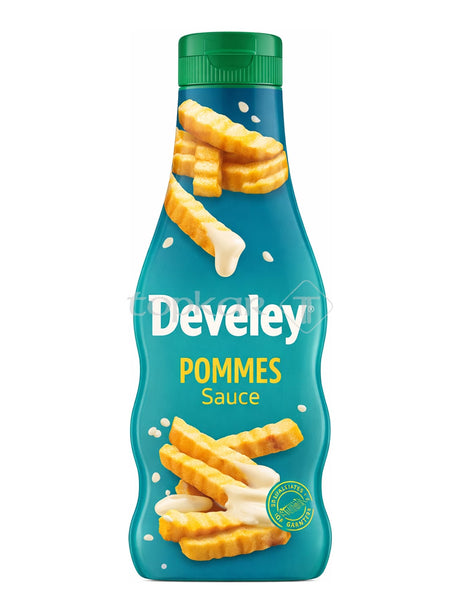 Develey Pommes Sauce 250 ml – cremiger Dip für Pommes und Currywurst