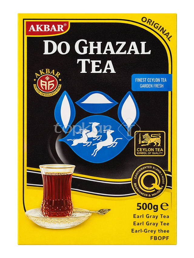 Do Ghazal Earl Grey Schwarztee 500g – Ceylon Tea mit Bergamotte