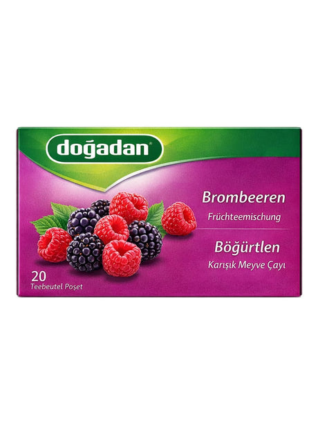 Doğadan Böğürtlen Karışık Meyve Çayı 38g – Brombeeren Früchtetee 20 Beutel