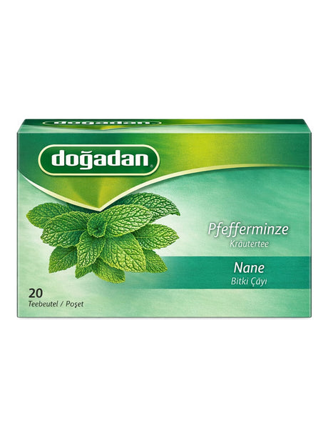 Doğadan Pfefferminze Kräutertee 26g – Nane Bitki Çayı 20 Teebeutel