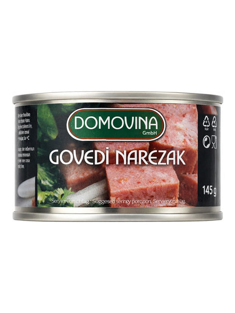 Domovina Goveđi Narezak 145g – Rindfleisch Aufschnitt Fleischkonserve