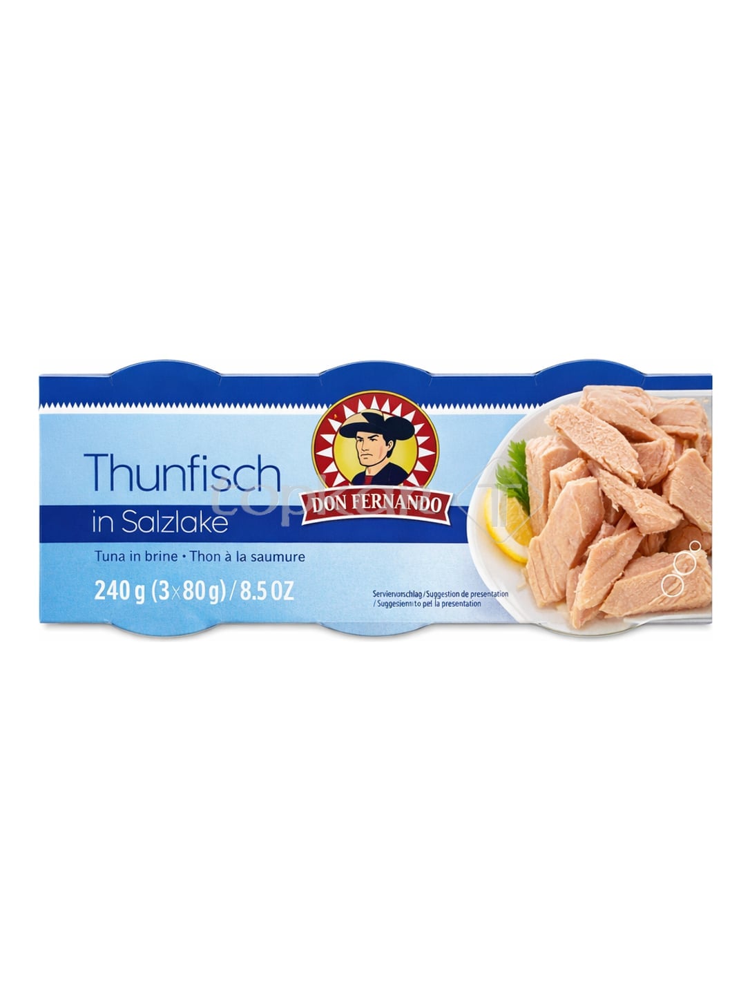 Don Fernando Thunfisch in Salzlake