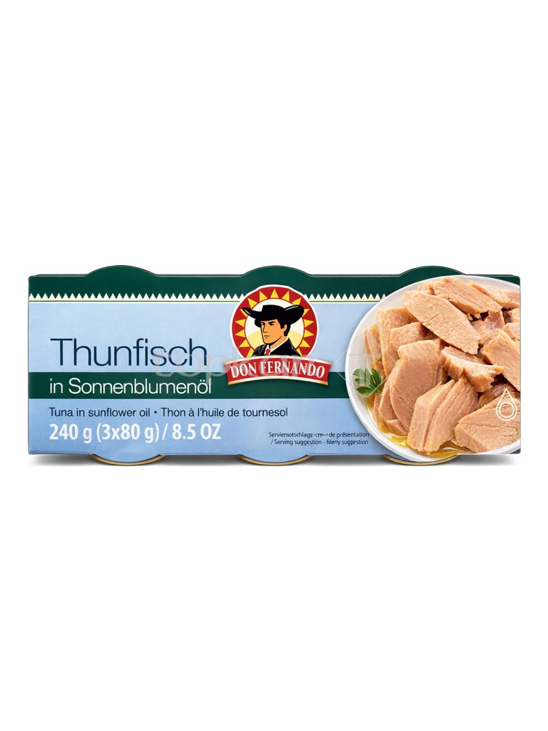 Don Fernando Thunfisch in Sonnenblumenöl