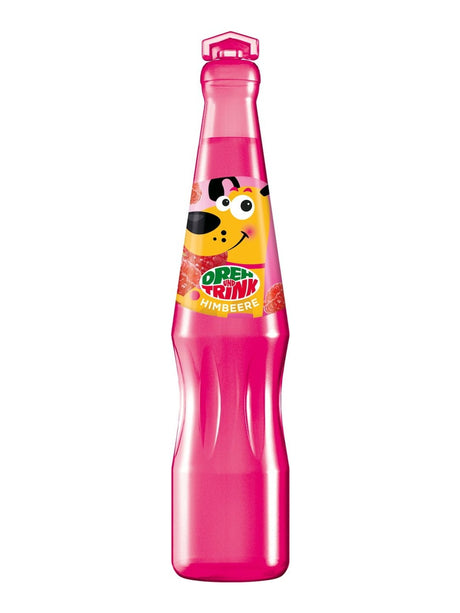 Dreh und Trink Himbeere 200 ml – fruchtiges Kindergetränk mit Strohhalm