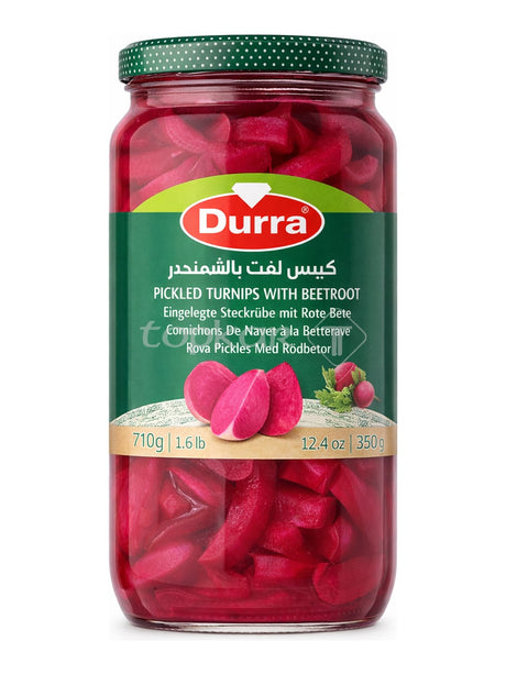 Durra Eingelegte Steckrübe mit Roter Bete 710g – Pickled Turnips Turşu