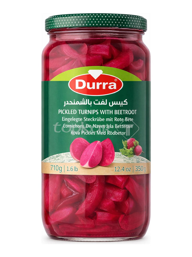 Durra Eingelegte Steckrübe mit Roter Bete 710g – Pickled Turnips Turşu