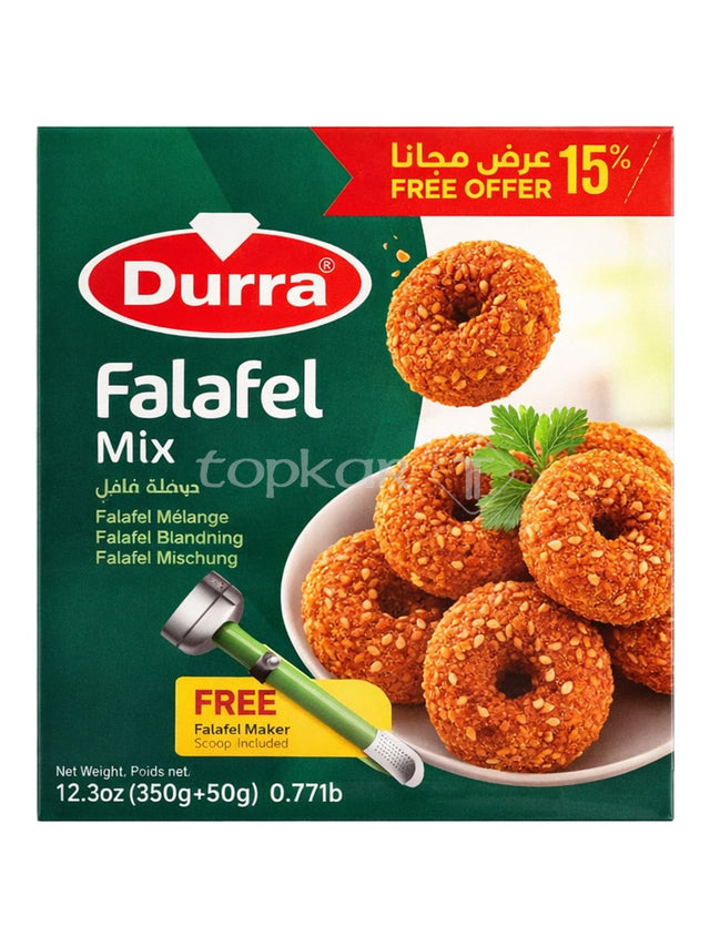 Durra Falafel Mix 350g + 50g – Kichererbsen Falafel Fertigmischung vegan halal