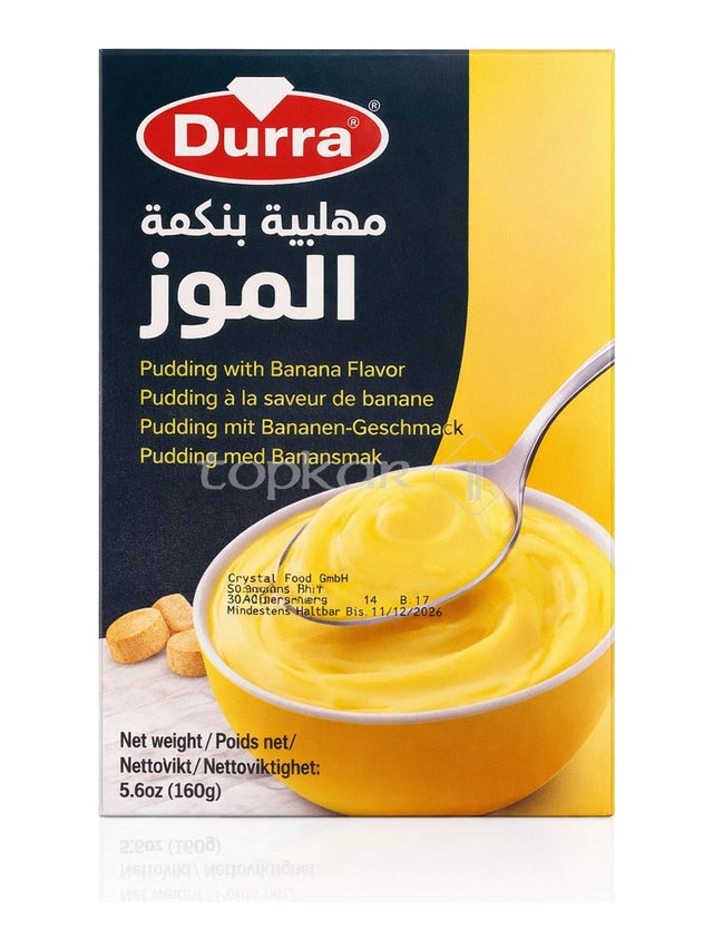 Durra Puddingpulver Banane 160g – Muzlu Puding Bananenpudding
