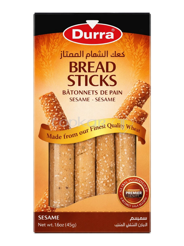 Durra Sesam Brotstangen 454g – Kaak bi Simsim orientalische Sesamstangen
