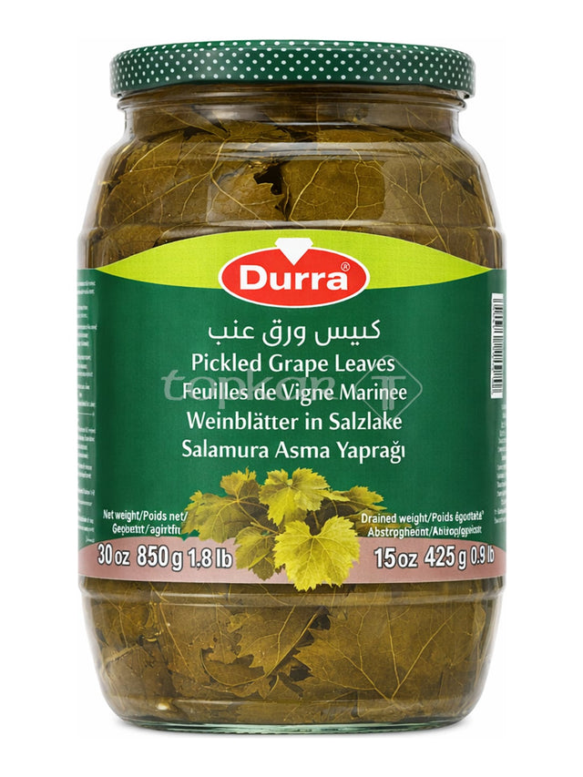 Durra Weinblätter in Salzlake 850g – Salamura Asma Yaprağı für Sarma