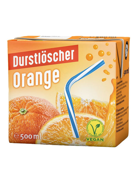 Durstlöscher Orange 500 ml – Erfrischungsgetränk mit Orangensaft