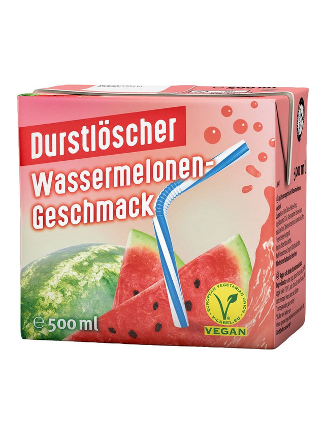 Durstlöscher Wassermelone 500 ml – Erfrischungsgetränk mit Wassermelonen-Geschmack