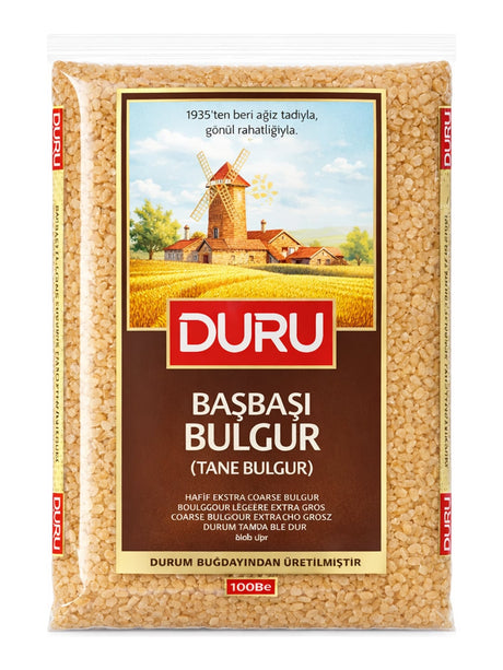 Duru Basbasi Bulgur 1000g – Başbaşı Tane Bulgur extra grob Hartweizengrütze