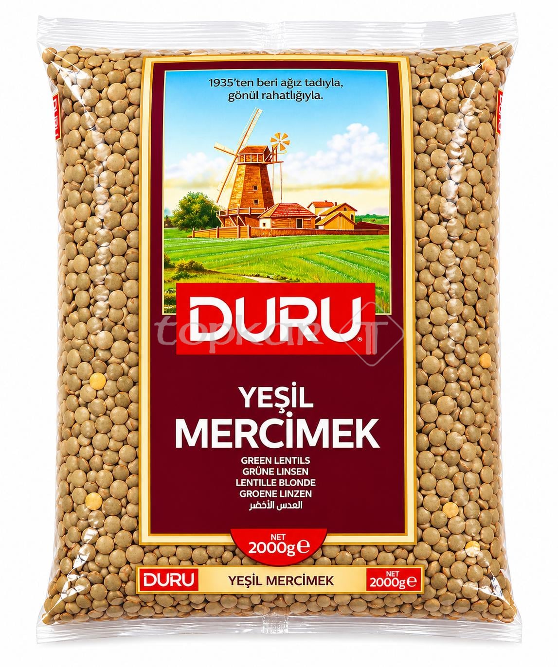 Duru Grüne Linsen 2kg