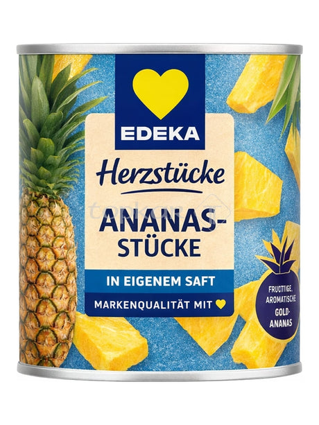 EDEKA Herzstücke Ananas-Stücke in eigenem Saft
