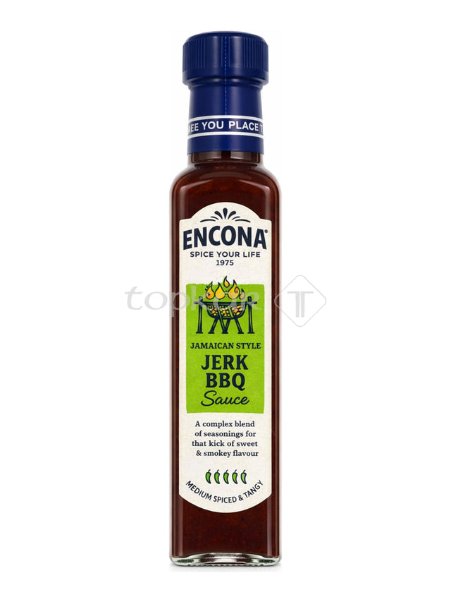 Encona Jamaican Style Jerk BBQ Sauce 142ml – jamaikanische Jerk Grillsauce