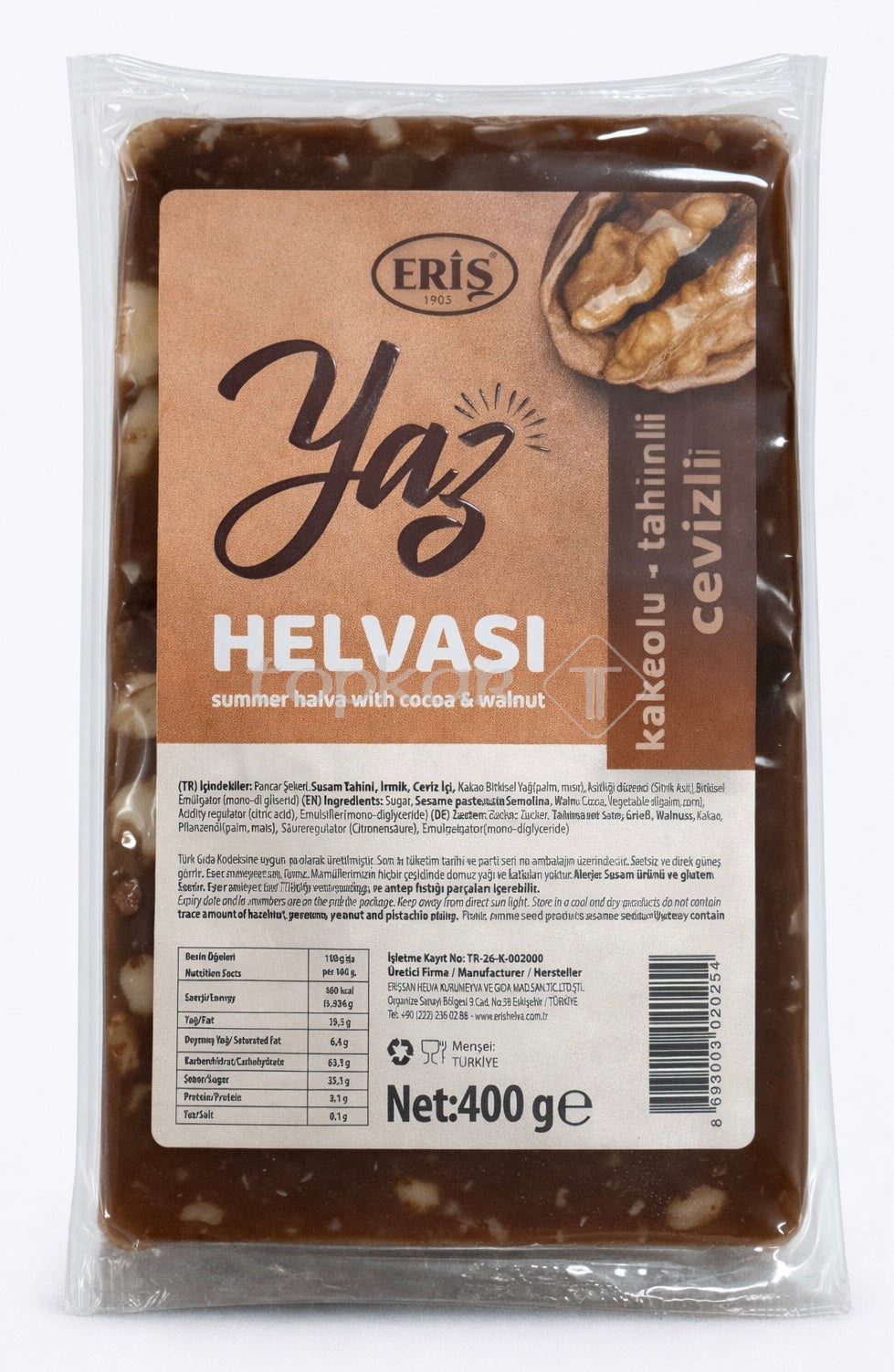 Eris Sommerhalva mit Kakao und Walnuss