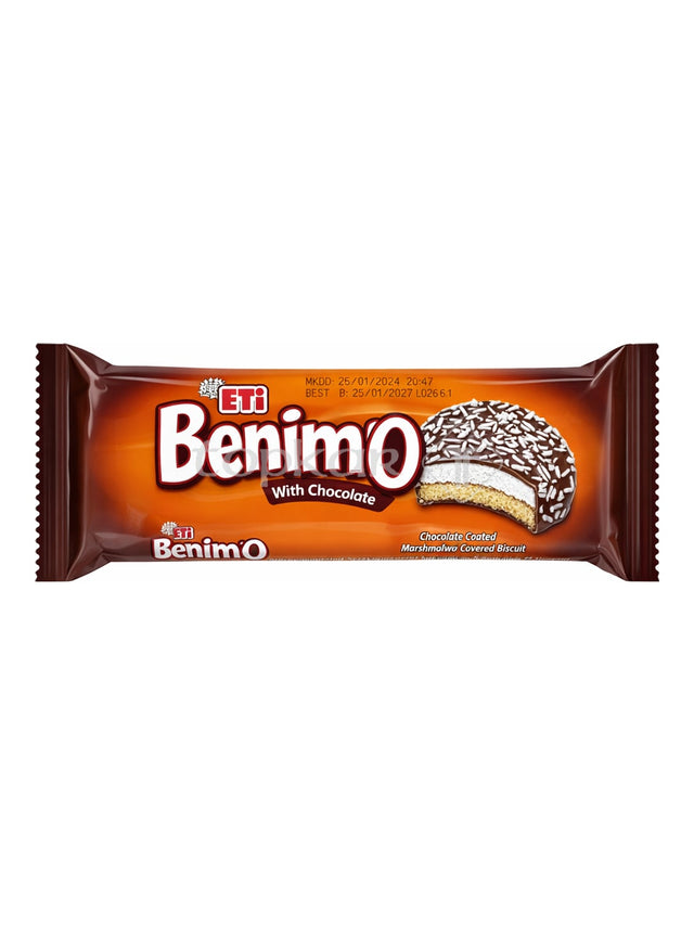 Eti Benimo 80g – türkischer Schaumkuss mit Schokolade und Kokos